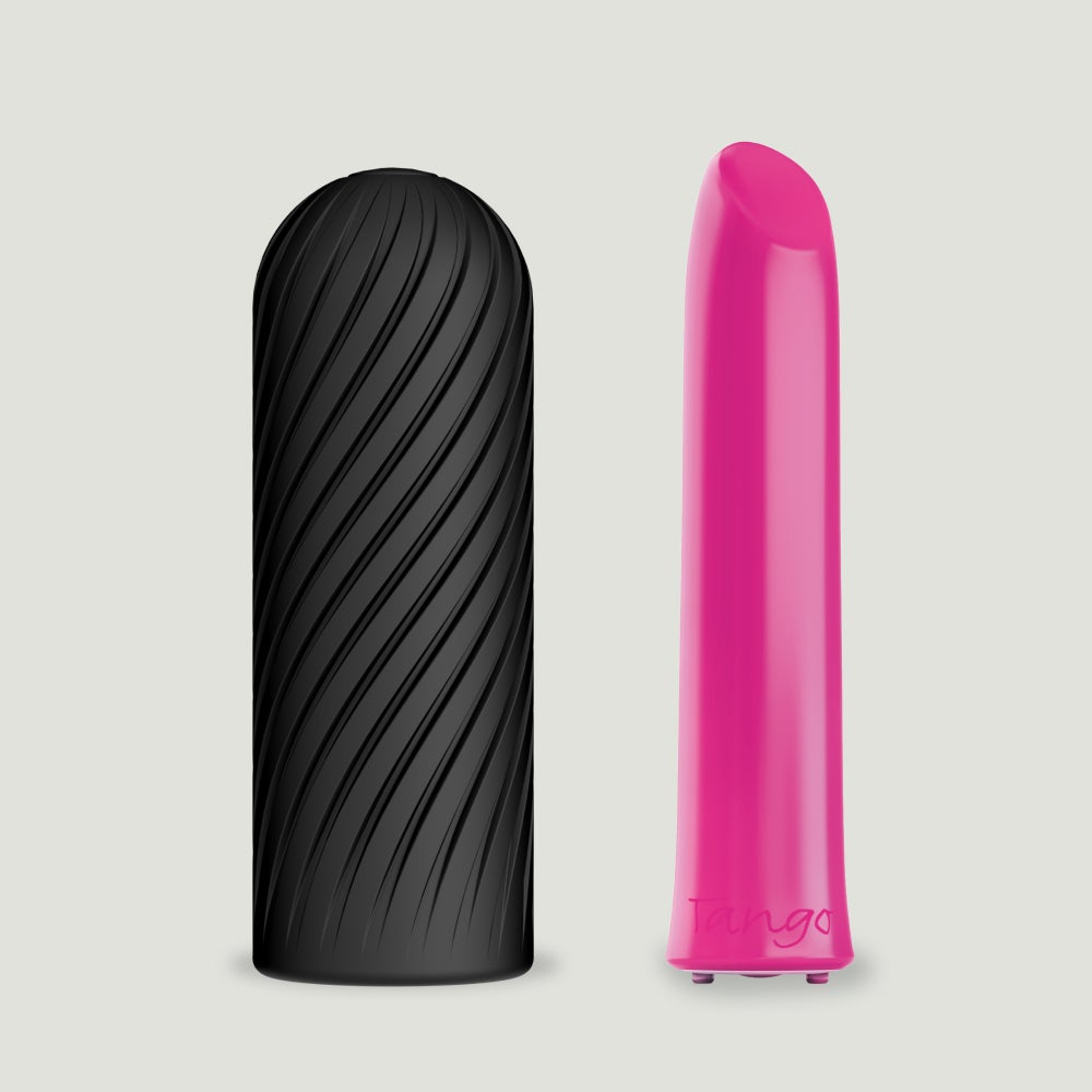Connection Collection Arcwave Ghost stroker sleeve & We-Vibe Tango mini bullet vibrator set