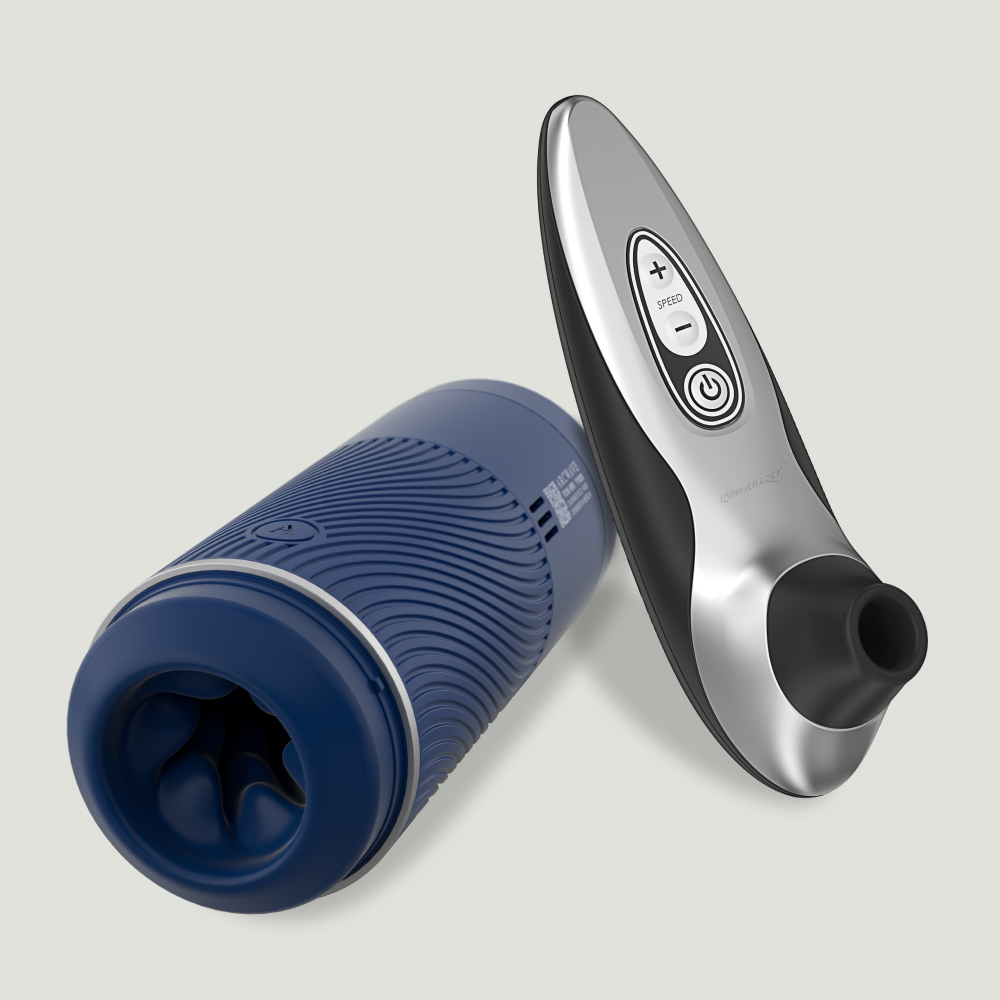 Dream Team Set Arcwave Pow stroker & Womanizer Pro40 clitoral vibrator set