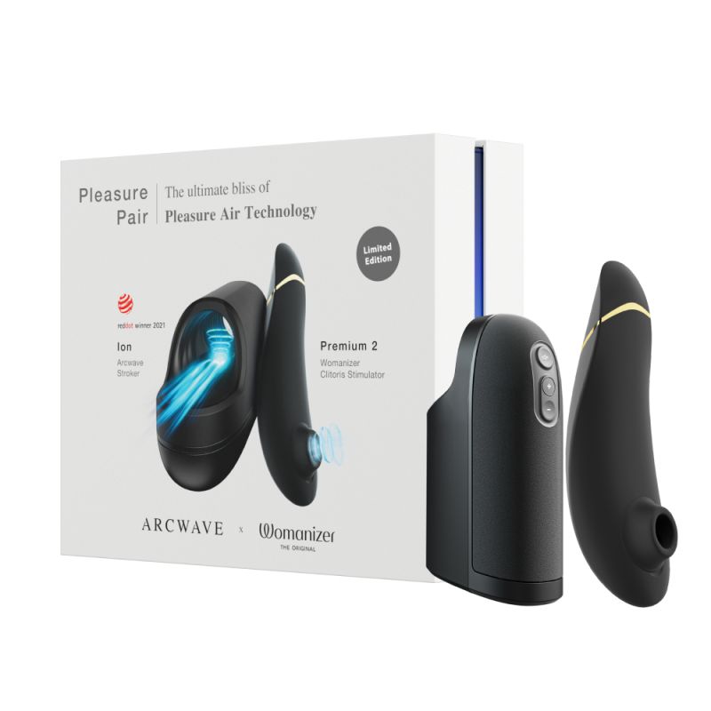 Pleasure Pair Set Schwarz Das ultimative Glück der Pleasure Air-Technologie