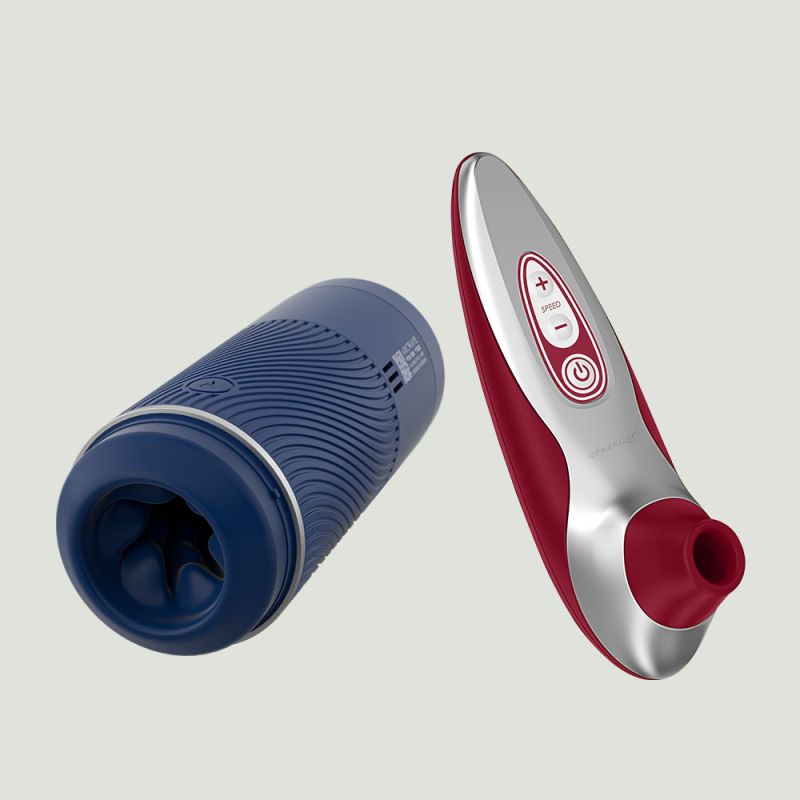 Dream Team Set Arcwave Pow stroker & Womanizer Pro40 clitoral vibrator set