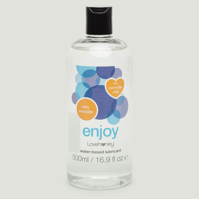 Lovehoney Enjoy Water-Based Lubricant-500ml Premium water-based personal lubricant