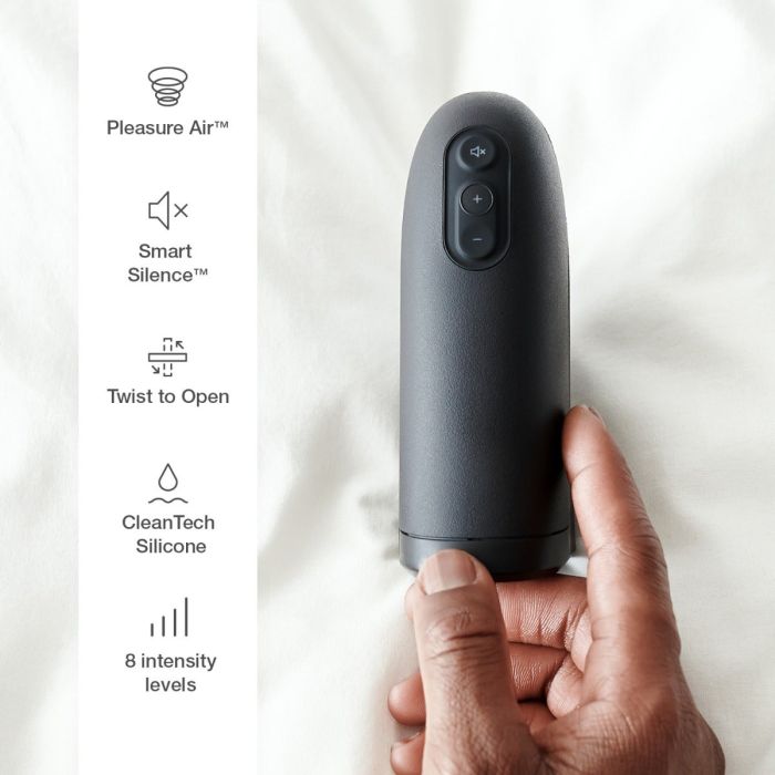 Demo Product Black The world’s first Pleasure Air male masturbator - a whole new type of orgasm.