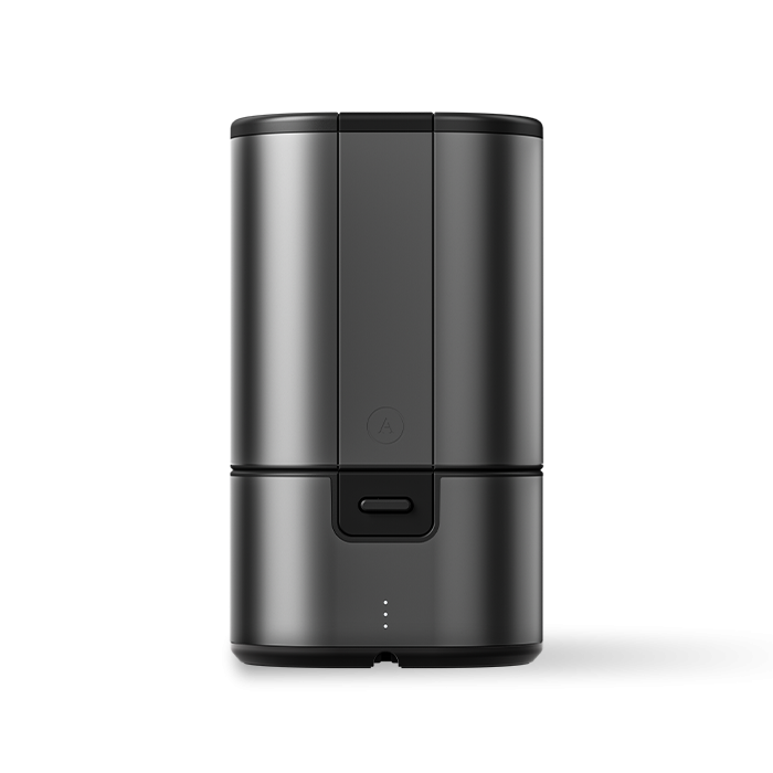Ion Storage Base Black Ion replacement storage base for charging and drying after use.