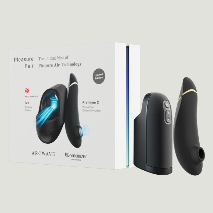 Pleasure Pair Set Black The ultimate bliss of Pleasure Air Technology