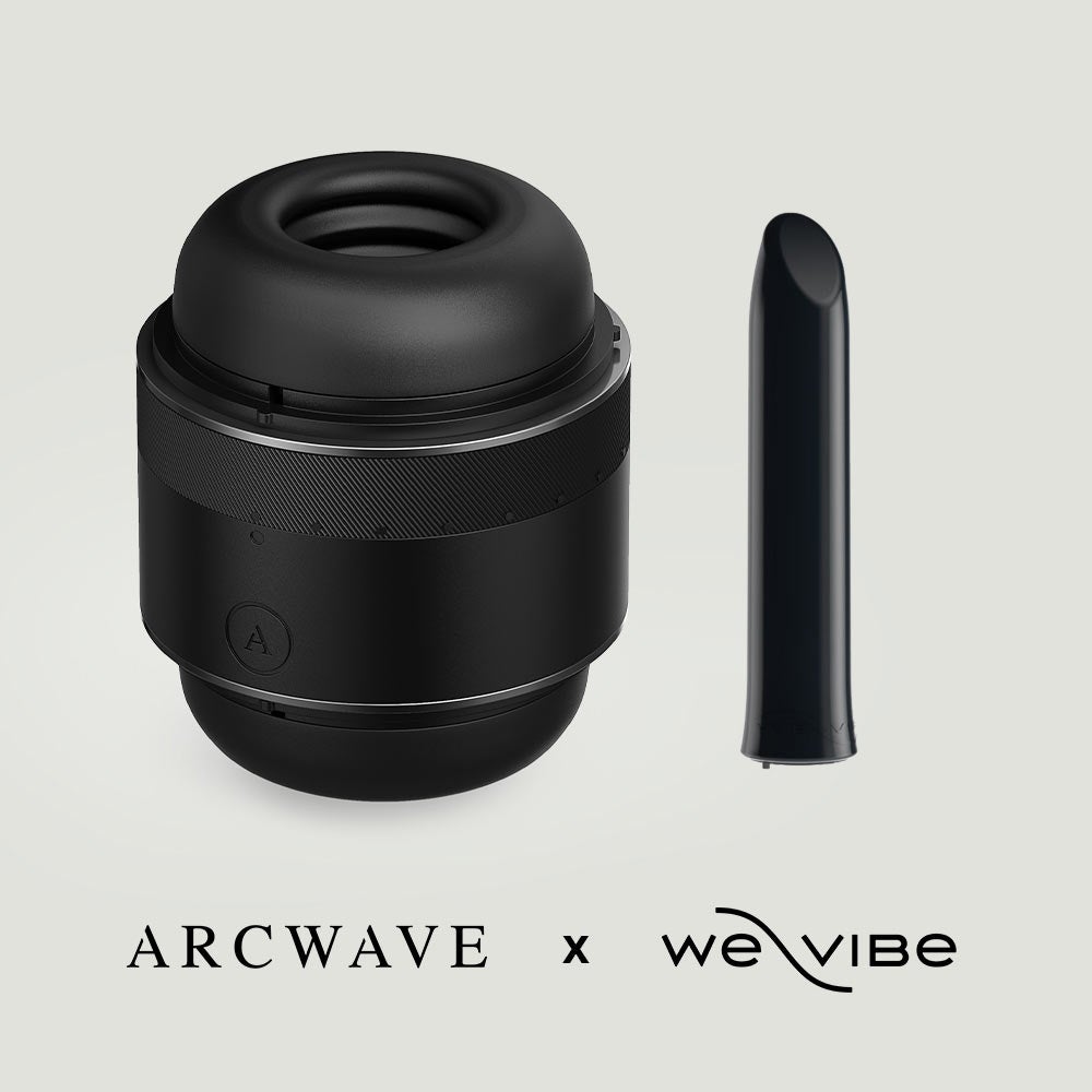 Arcwave Ultra pleasure set -  We-Vibe Tango bullet vibrator and Arcwave Voy, the handheld penis stroker